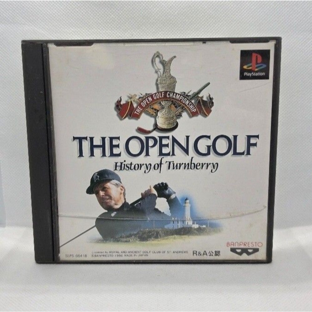 The Open Golf: History of Turnberry (PlayStation 1, 1996) NTSC-J